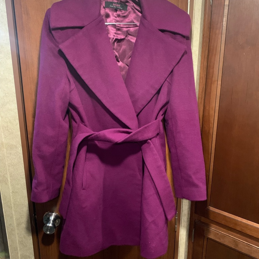 Trina Turk Wool Peacoat